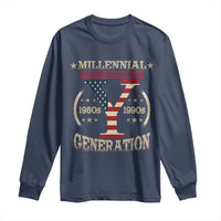 Funny Gen Y Long Sleeve Shirt Millennial proud Member Of Y Generation