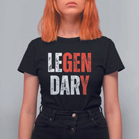 Funny Gen Y Legendary T Shirt For Women Vintage Generation Y