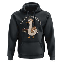 Outnumbered By Boys Funny Mom Goose Hoodie