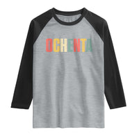 80th Birthday Ochenta Raglan Shirt Spanish Mexican 80 Years Old Bday