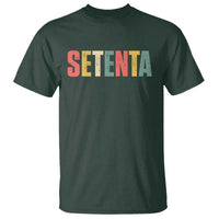 70th Birthday Setenta T Shirt Spanish Mexican 70 Years Old Bday