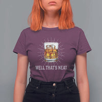 Funny Whiskey T Shirt For Women Well That's Neat Old Fashioned Classy Drink - Wonder Print Shop