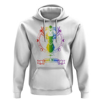 LGBTQ Hoodie Oh Deer I'm Queer Vintage Pride Lesbian Gay - Wonder Print Shop