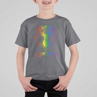 LGBTQ T Shirt For Kid Oh Deer I'm Queer Vintage Pride Lesbian Gay - Wonder Print Shop