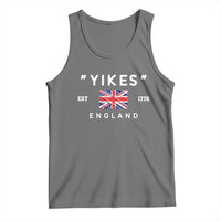 Funny Yikes England 1776 Tank Top 4th Of July USA Union Jack Flag - Wonder Print Shop