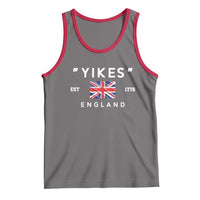 Funny Yikes England 1776 Tank Top 4th Of July USA Union Jack Flag - Wonder Print Shop