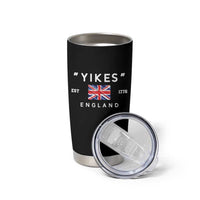 Funny Yikes England 1776 Tumbler Cup 4th Of July USA Union Jack Flag - Wonder Print Shop