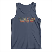 Funny Regulators Mount Up 4th Of July USA Independence Day Tank Top - Wonder Print Shop