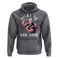 Funny Right To Bare Arms Hoodie 4th Of July Gym George Washington - Wonder Print Shop
