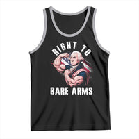 Funny Right To Bare Arms Tank Top 4th Of July Gym George Washington - Wonder Print Shop