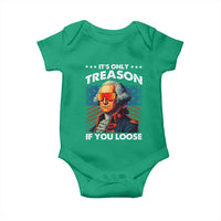 Funny Its Only Treason If You Loose George Washington Baby Onesie 4th Of July - Wonder Print Shop