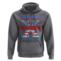 Gen X Hoodie Proud Member Of The Fuck Your Feelings American Flag - Wonder Print Shop