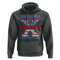 Gen X Hoodie Proud Member Of The Fuck Your Feelings American Flag - Wonder Print Shop