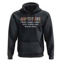 Funny Aunt Hoodie Auntitude Leopard Nephew Niece - Wonder Print Shop