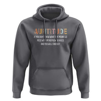 Funny Aunt Hoodie Auntitude Leopard Nephew Niece - Wonder Print Shop