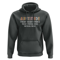 Funny Aunt Hoodie Auntitude Leopard Nephew Niece - Wonder Print Shop