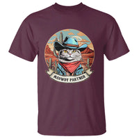 Meowdy Partner T Shirt Cowboy Cat Country Western Pet Owner - Wonder Print Shop
