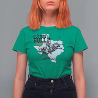 Future Bull Rider T Shirt For Women Rodeo Cowboy Western Texas - Wonder Print Shop