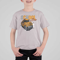 School Bus T Shirt For Kid Yellow Cool Bus Back To School - Wonder Print Shop