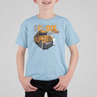 School Bus T Shirt For Kid Yellow Cool Bus Back To School - Wonder Print Shop