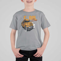 School Bus T Shirt For Kid Yellow Cool Bus Back To School - Wonder Print Shop