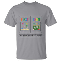 Teacher T Shirt First Beach Then Teach It's Back To School Time - Wonder Print Shop