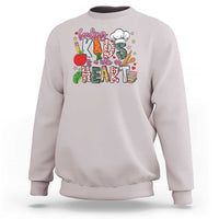 Lunch Lady Sweatshirt Feeding Kids Is A Work Of Heart - Wonder Print Shop