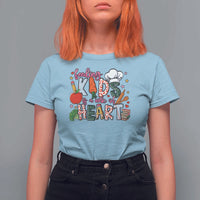 Lunch Lady T Shirt For Women Feeding Kids Is A Work Of Heart - Wonder Print Shop