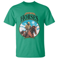 Funny Western Country T Shirt Hold Your Horses Cowboy Rodeo - Wonder Print Shop