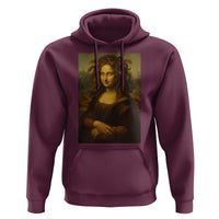 Medusa Mona Lisa Hoodie Greek Mythology Ancient - Wonder Print Shop
