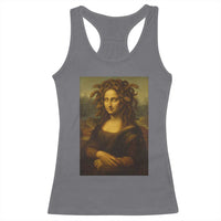 Medusa Mona Lisa Racerback Tank Top Greek Mythology Ancient - Wonder Print Shop