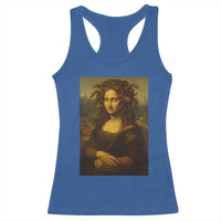 Medusa Mona Lisa Racerback Tank Top Greek Mythology Ancient - Wonder Print Shop