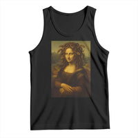 Medusa Mona Lisa Tank Top Greek Mythology Ancient - Wonder Print Shop
