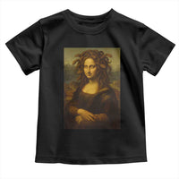 Medusa Mona Lisa Toddler T Shirt Greek Mythology Ancient - Wonder Print Shop