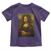 Medusa Mona Lisa Toddler T Shirt Greek Mythology Ancient - Wonder Print Shop