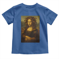 Medusa Mona Lisa Toddler T Shirt Greek Mythology Ancient - Wonder Print Shop