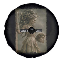 Girls Will Be Girls Medusa Feminist Spare Tire Cover Women's Right - Wonder Print Shop