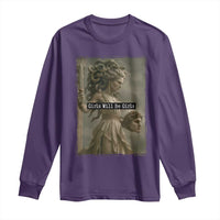 Girls Will Be Girls Medusa Feminist Long Sleeve Shirt Women's Right - Wonder Print Shop