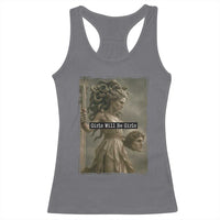 Girls Will Be Girls Medusa Feminist Racerback Tank Top Women's Right - Wonder Print Shop