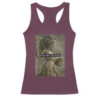 Girls Will Be Girls Medusa Feminist Racerback Tank Top Women's Right - Wonder Print Shop