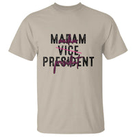 Funny Harris For President T Shirt Madam Vice President 2024 - Wonder Print Shop