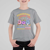 Suicide Prevention T Shirt For Kid Tomorrow Needs You Retro 988 National Suicide Prevention Lifeline - Wonder Print Shop