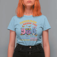 Suicide Prevention T Shirt For Women Tomorrow Needs You Retro 988 National Suicide Prevention Lifeline - Wonder Print Shop