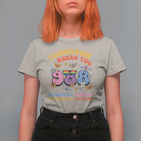 Suicide Prevention T Shirt For Women Tomorrow Needs You Retro 988 National Suicide Prevention Lifeline - Wonder Print Shop