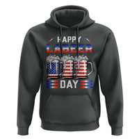 Funny Labor Day Drinking Hoodie Labeer Day American Flag Beer Mug - Wonder Print Shop