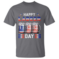 Funny Labor Day Drinking T Shirt Labeer Day American Flag Beer Mug - Wonder Print Shop