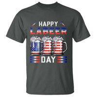 Funny Labor Day Drinking T Shirt Labeer Day American Flag Beer Mug - Wonder Print Shop