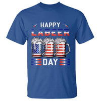 Funny Labor Day Drinking T Shirt Labeer Day American Flag Beer Mug - Wonder Print Shop