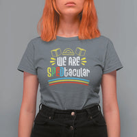 Special Education Teacher T Shirt For Women We Are SPEDtacular Book Ruler - Wonder Print Shop