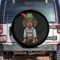 Oktoberfest Dachshund Cute Wiener Dog German Festival Spare Tire Cover - Wonder Print Shop